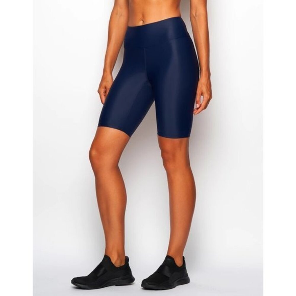 NWOT HEROINE SPORT women's navy biker shorts size M